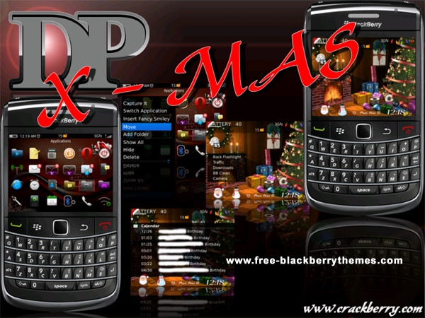 DP x-mas V2 9650 themes for blackberry os6.0