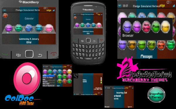 free ColDoc for blackberry 8520 themes