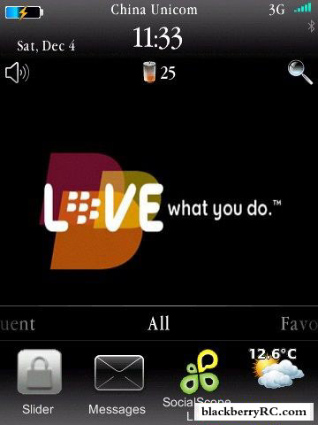 Love - what you do for blackberry 9800 themes
