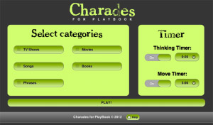 Charades v1.0 for playbook games