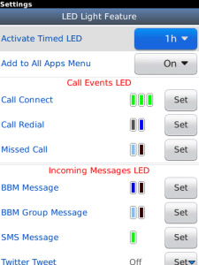 Advance OS and LED v10.0.0 - blackberry free appl