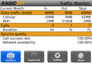 free Traffic Monitor v1.2.0 for blackberry apps