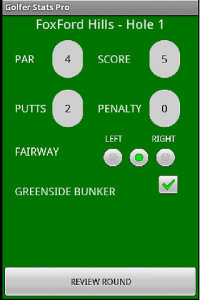 Golfer Stats Pro Tablet v2.0.0