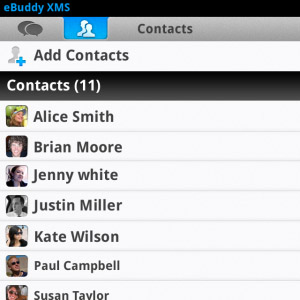<b>eBuddy XMS v1.2.0 for blackberry phone apps</b>