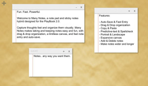 <b>Many Notes v1.0.1.4 apps for blackberry playbook</b>