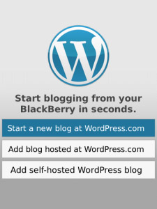 <b>WordPress 1.6.6 for BlackBerry os7.x apps</b>