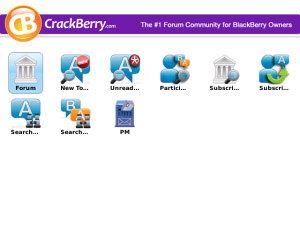 <b>CrackBerry Forums v1.0 applications for blackberr</b>