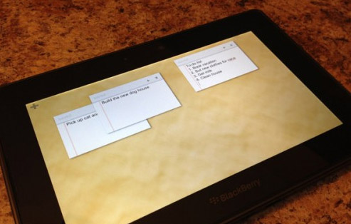 Many Notes v1.0.1.8 - blackberry playbook apps