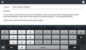 <b>FREE Compose Email v1.0.0.6 - blackberry playbook</b>
