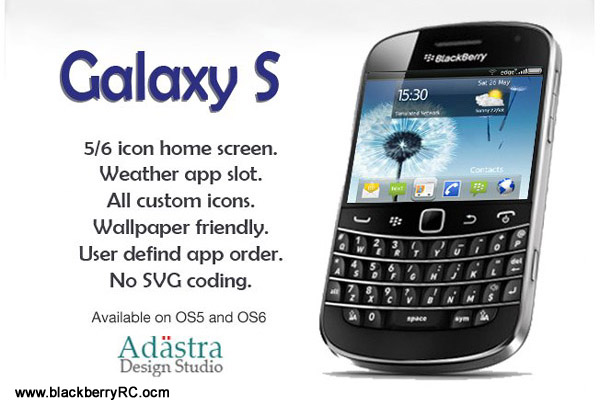 <b>Galaxy S 3 for blackberry 9300 theme download</b>