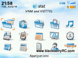 AT&T theme for blackberry 83xx,87xx,88xx themes o