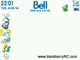 Bell theme for blackberry 83xx,87xx,88xx themes