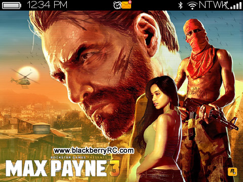 <b>Max Payne 3 for blackberry 9700, 9780, 9650 theme</b>