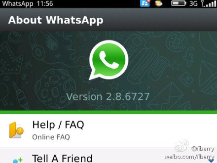 <b>Whatsapp Messenger 2.8.6727 for os7.0 apps</b>