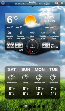 <b>Weather+ HD v1.0 - World Weather Reports and Fore</b>