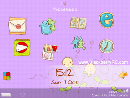 <b>Cute Sunny Day for blackberry 9350,9360,9370,9620</b>