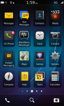 <b>Future II v2.0 for Blackberry 9810 os7.0 themes</b>