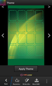 <b>Theme released for BlackBerry 10 - customize your</b>