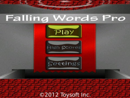 <b>Falling Words Pro 1.0.1</b>