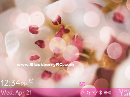 <b>Sparkling theme for blackberry 85xx,9300 os5.0</b>