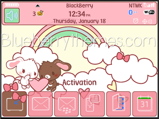 <b>Cute Sugar Bunnies for blackberry 85xx,93xx theme</b>