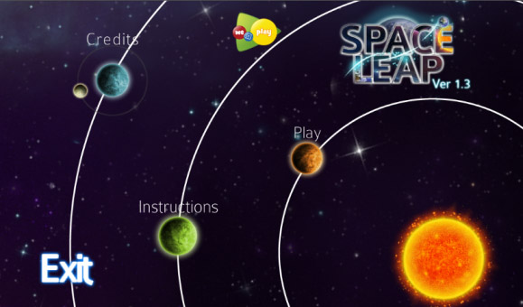 <b>Space Leap v2.0 for BB 10 / playbook games</b>
