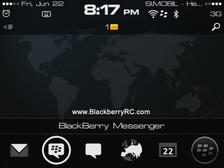 <b>Black Phazer theme for bb 9700,9780,9650 os6</b>