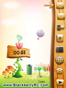 <b>Story Spring 3D Animated theme for torch 9800 os6</b>