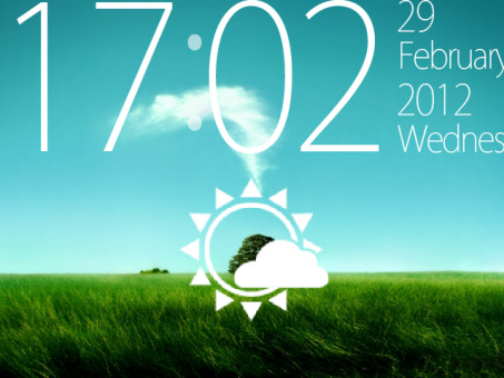 ZappClock 1.6.9 - Slide Lock Screen with Alarm and Weather