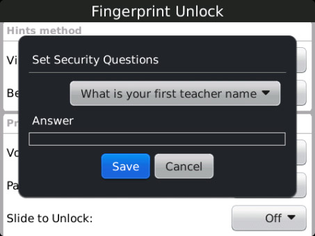 <b>Scanning Finger Unlock v1.2.5</b>