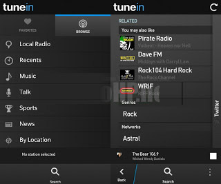 <b>TuneIn Radio Pro v8.0 for your blackberry 10</b>