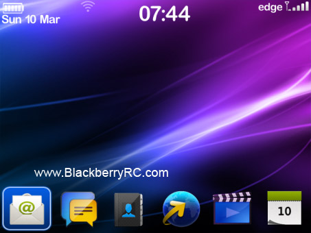 <b>Classic Zen Style Theme with BlackBerry 10 Icon S</b>