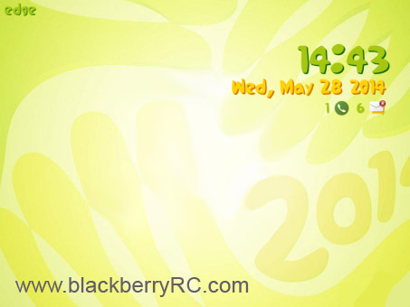 <b>2014 Festival for BlackBerry 8900,9000 themes</b>