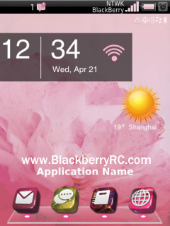 <b>Hard Candy Pink 3D icons for 9810 themes os7</b>