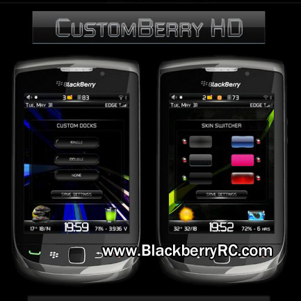 <b>CustomBerry HD 9800 Torch Themes</b>