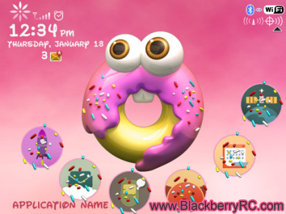 <b>Cutie Donuts Sweet 99xx bold themes os7</b>