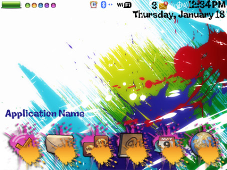 <b>Paint Splash Theme</b>