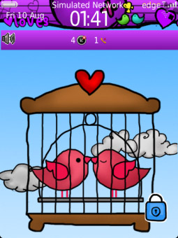 <b>Doodle Love Birds 9900 9930 9981 bold theme</b>