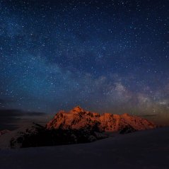 <b>starry night sky 1440x1440 hd wallpaper</b>