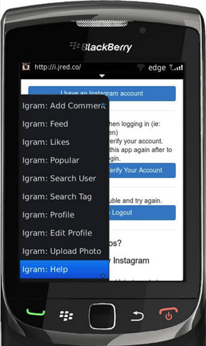 download aplikasi instagram for blackberry z3