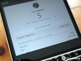 How to make a PayPal payment through BBM