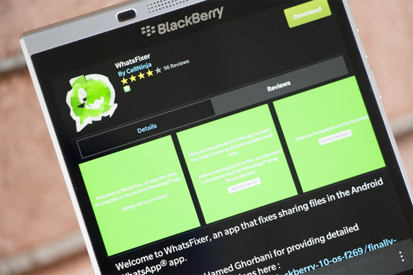 facebook messenger free download for blackberry