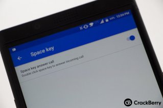 <b>How to set up your BlackBerry KEYone space key to</b>